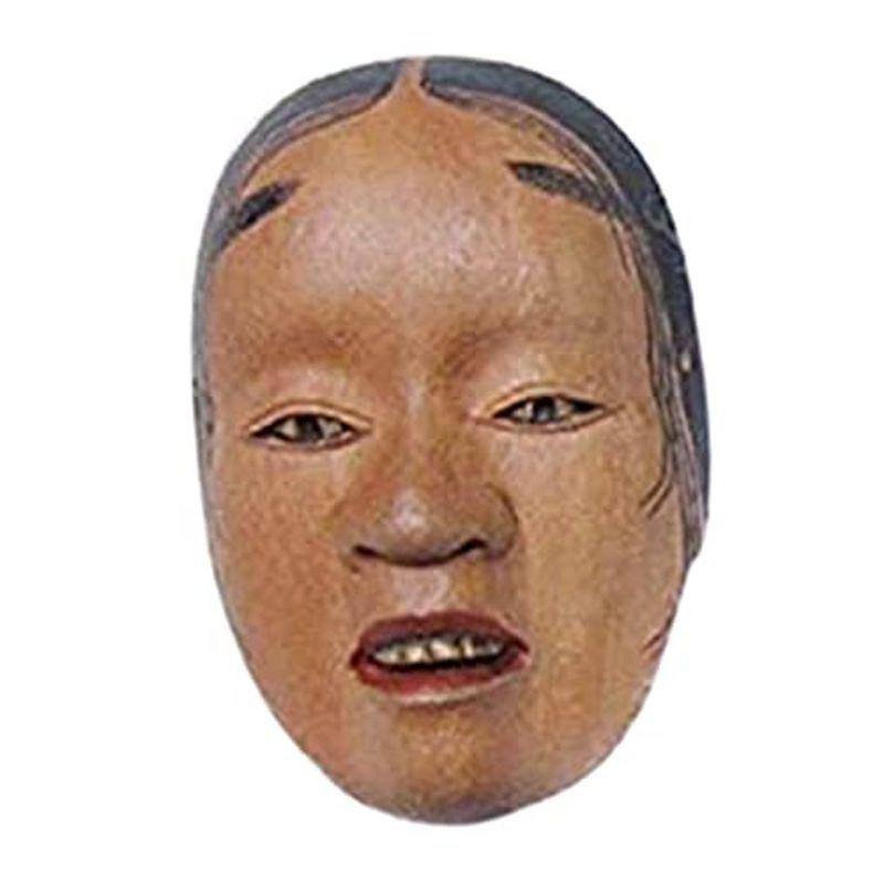 帯留 能面師 長澤草春作 能面形帯留 泥眼 共箱