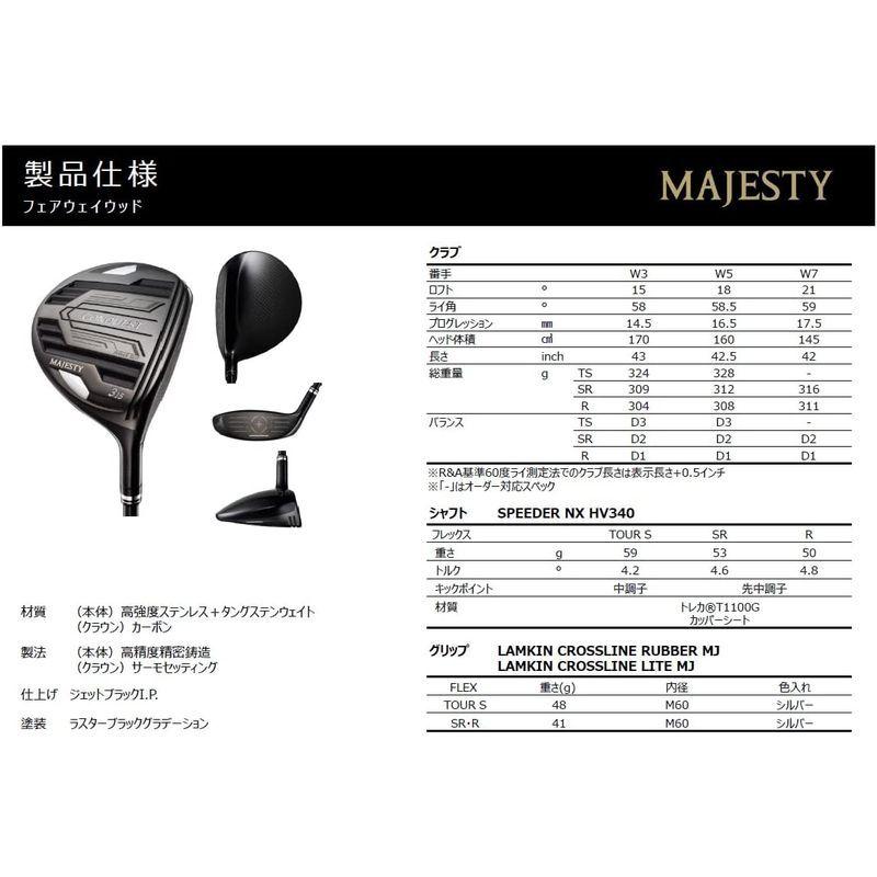 完動品 マジェスティ(Majesty) MAJESTY CONQUEST 2022 マジェスティ コンクエスト フェアウェイウッド W7 SPEED 【2150892802】(12854円)