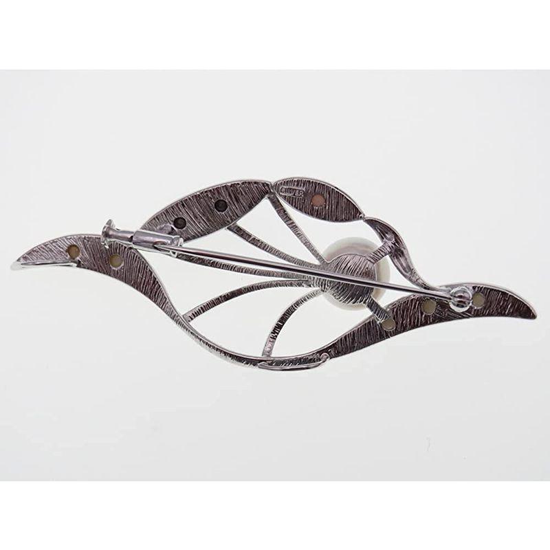 【新商品】 MPO アコヤ真珠ブローチ 約9.5mm ラウンド SV y-b-172 約9.5mm 縦/約7cm 横/約2.5cm SV y-b-172 【RI1256038221】(45380円)