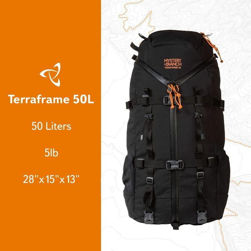 【新品 送料込み】 MYSTERY RANCH(ミステリーランチ) TERRAFRAME 3-ZIP 50 テラフレーム3ZIP 50 19761350 ブラッ 【QGW7193294267】(25989円)