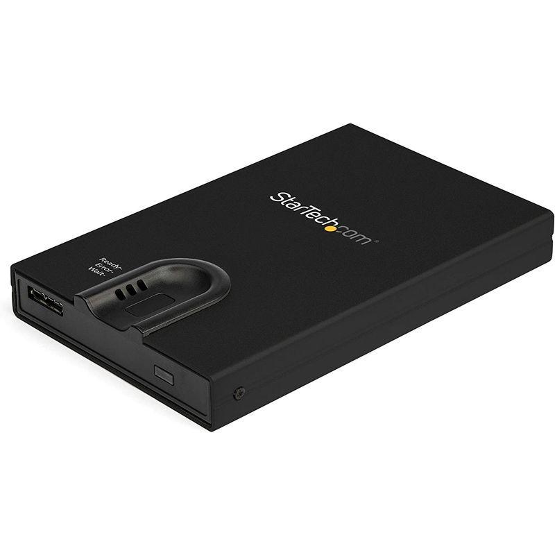 StarTech.com 外付け2.5インチHDD/SSDケース 指紋認証機能 SATA対応ハードディスクケース USB-C/USB-A対応 - 4