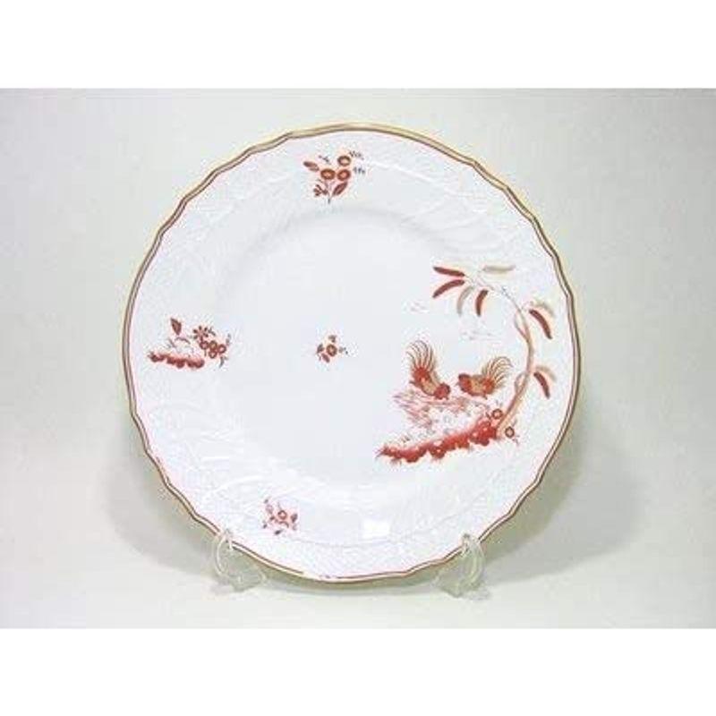 リチャードジノリ レッドコック 22cm 中皿 デザートプレート 朱赤