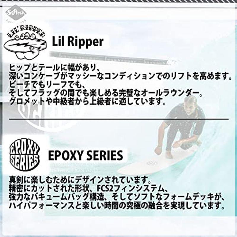 「人气商品」 Softech SOFTBOARDS ソフテック Lil Ripper リル リッパー 6’0 ソフトボード 40L サーフボード 品番：T 【9877473649】(35687円)