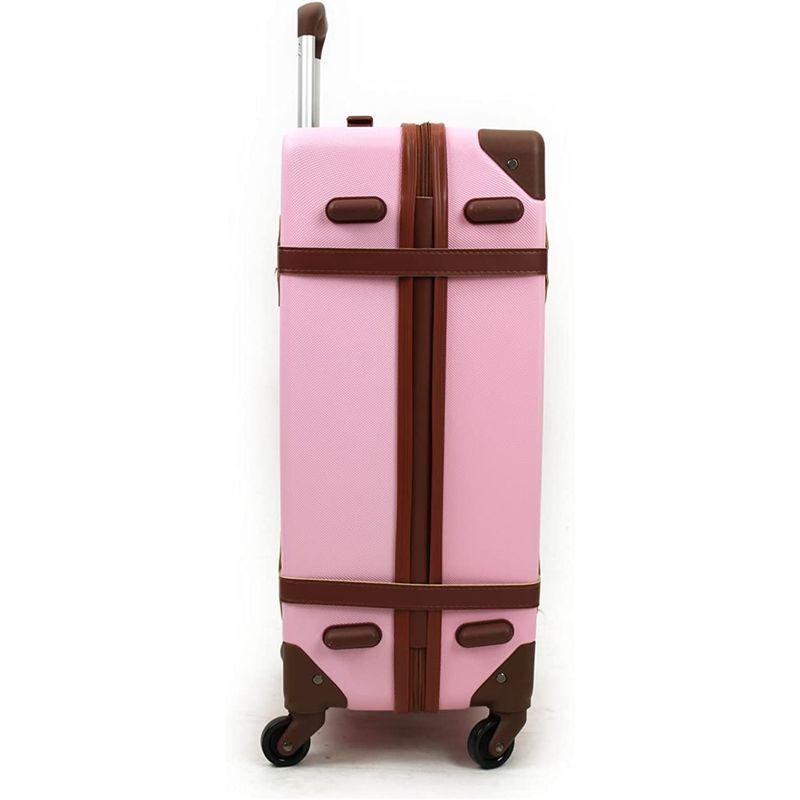 AIRWAY(エアウェイ) スーツケース トランク型キャリー 44L 2?4泊 4輪 TSAロック AW-0696-55 ワイン スーツケース エアウェイ トランク型キャリー 44L 4泊 4輪 TSAロック AW ワイン 　