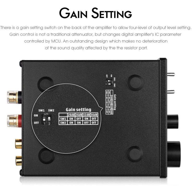 Nobsound G2 サブウーファー パワーアンプ ミニモノ SUB アンプ 100W PBTL BTL ブリッジ ホームシアター G2 サブウーファー パワーアンプ ミニモノ SUB アンプ 100W PBTL BTL ブリッジ ホームシアター