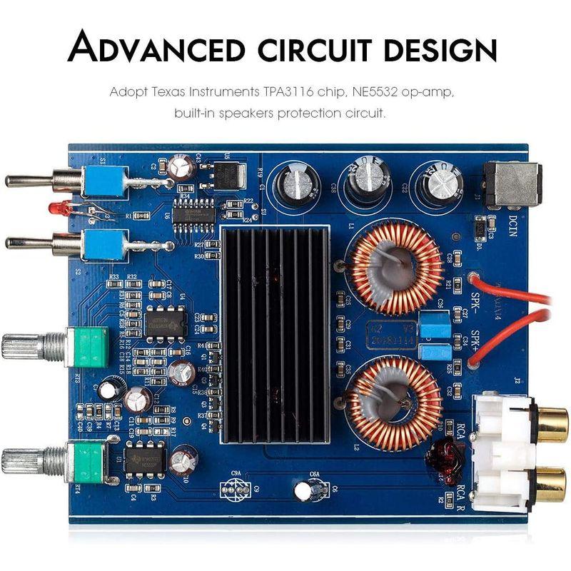 Nobsound G2 サブウーファー パワーアンプ ミニモノ SUB アンプ 100W PBTL BTL ブリッジ ホームシアター G2 サブウーファー パワーアンプ ミニモノ SUB アンプ 100W PBTL BTL ブリッジ ホームシアター