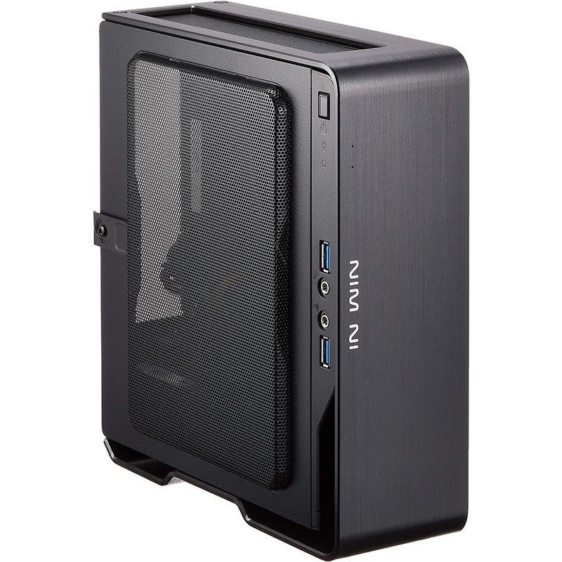 IN WIN 150W電源搭載 アルミシェルフロント採用 Mini-ITXケース Chopin-Black (型番:IW-BQ696B) Mini ITXケース WIN 150W電源搭載 アルミシェルフロント採用 Chopin Black 型番 IW BQ696B