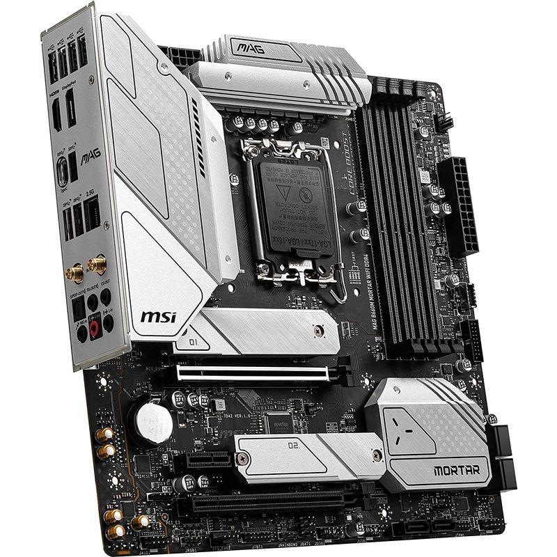 【即購入⭕️】 MSI MAG B660M MORTAR WIFI DDR4 マザーボード Micro-ATX Intel B660チップセット搭載 MB5 【I2296510999】(13726円)