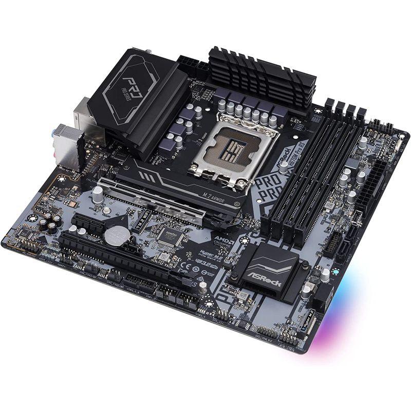ASRock マザーボード H670M Pro RS Intel H670 シリーズ 第12世代 CPU (LGA1700) 対応 H670 H670 マザーボード H670M Pro RS Intel シリーズ 第12世代 CPU LGA1700 対応