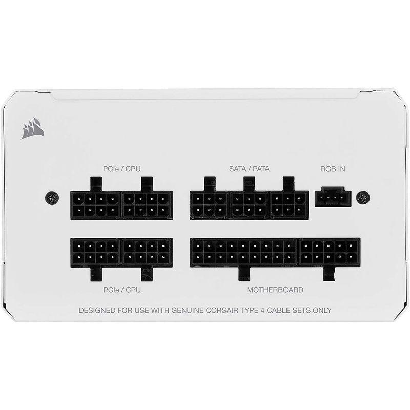 Corsair CX650F RGB -White- 650W フルモジュラー式 PC電源ユニット 80PLUS Bronze CP-902 80PLUS CX650F RGB White 650W フルモジュラー式 PC電源ユニット Bronze CP