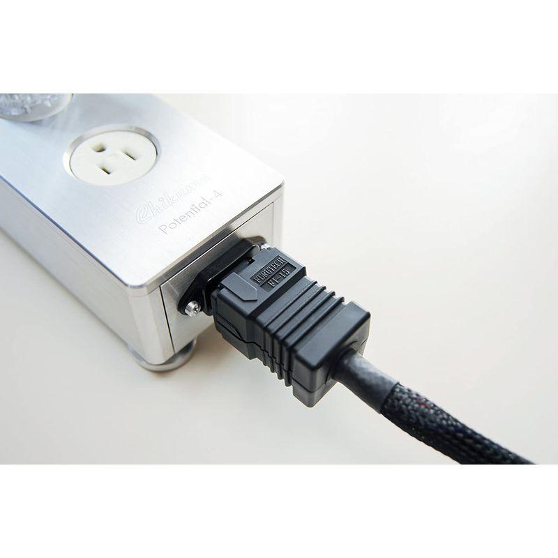 チクマ (Chikuma) 電源ケーブル 1.0m WisdomAcII/1.0 0m Chikuma 電源ケーブル WisdomAcII/1 プラグ