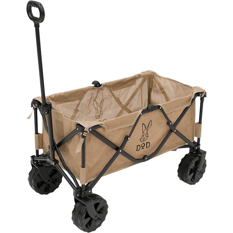 DOD(ディーオーディー) キャリーワゴン 極太タイヤ 大容量 125L 耐荷重100kg C2-835-TN 約 125L ディーオーディー キャリーワゴン 極太タイヤ 大容量 耐荷重100kg C2 TN サイズ