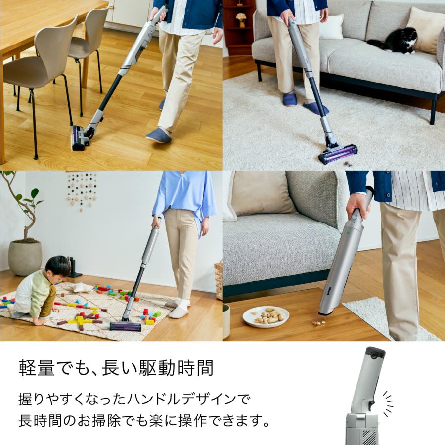 シャーク Shark EVOPOWER SYSTEM NEO II+ コードレススティッククリーナー LC501J ブラシ2種  プレシジョンダスターセット スティック型 掃除機 スタンド付 | Shark | 13