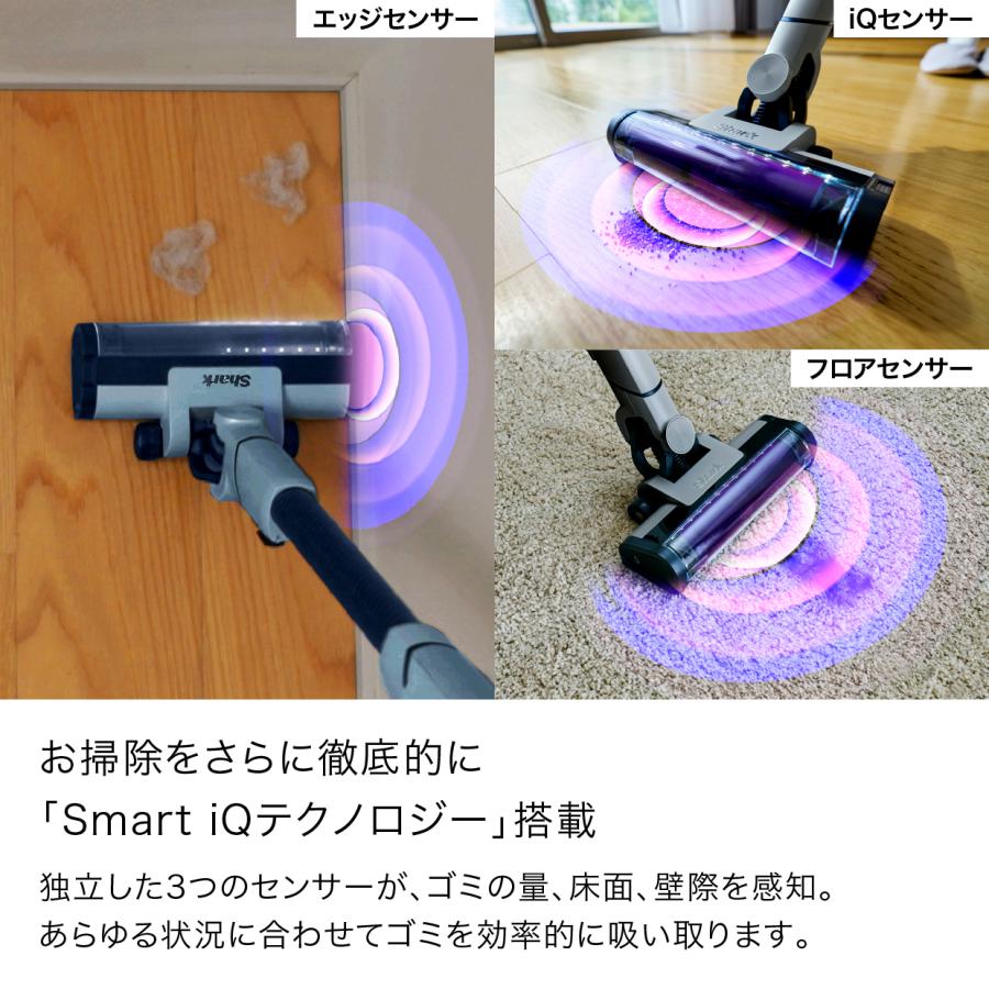 シャーク Shark EVOPOWER SYSTEM NEO II+ コードレススティッククリーナー LC501J ブラシ2種  プレシジョンダスターセット スティック型 掃除機 スタンド付 | Shark | 05