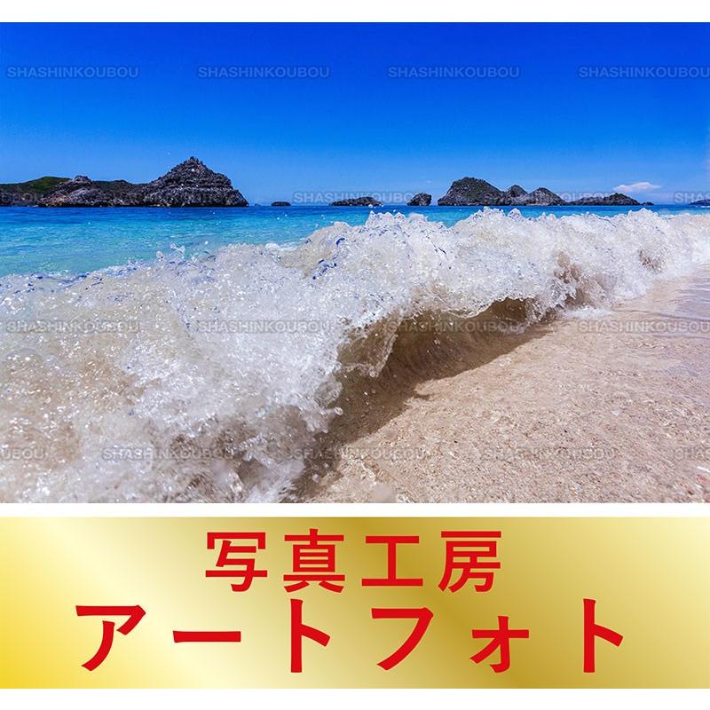 額装写真 南 俊夫 オリジナルプリント ジニービーチ 東京都 小笠原諸島 父島 大判サイズ 557 442mm Apa3 Mt 風景カレンダーの写真工房ストア 通販 Yahoo ショッピング
