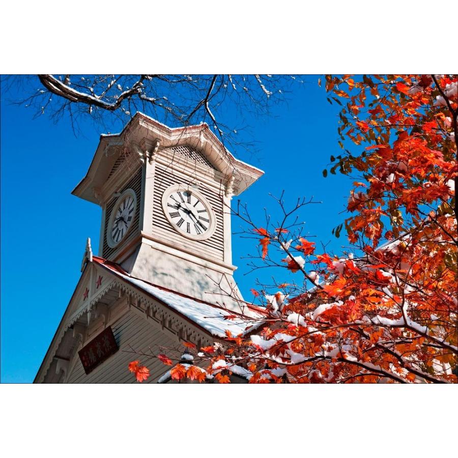 Pt 067 晩秋の札幌時計台 Pt 067 風景カレンダーの写真工房ストア 通販 Yahoo ショッピング