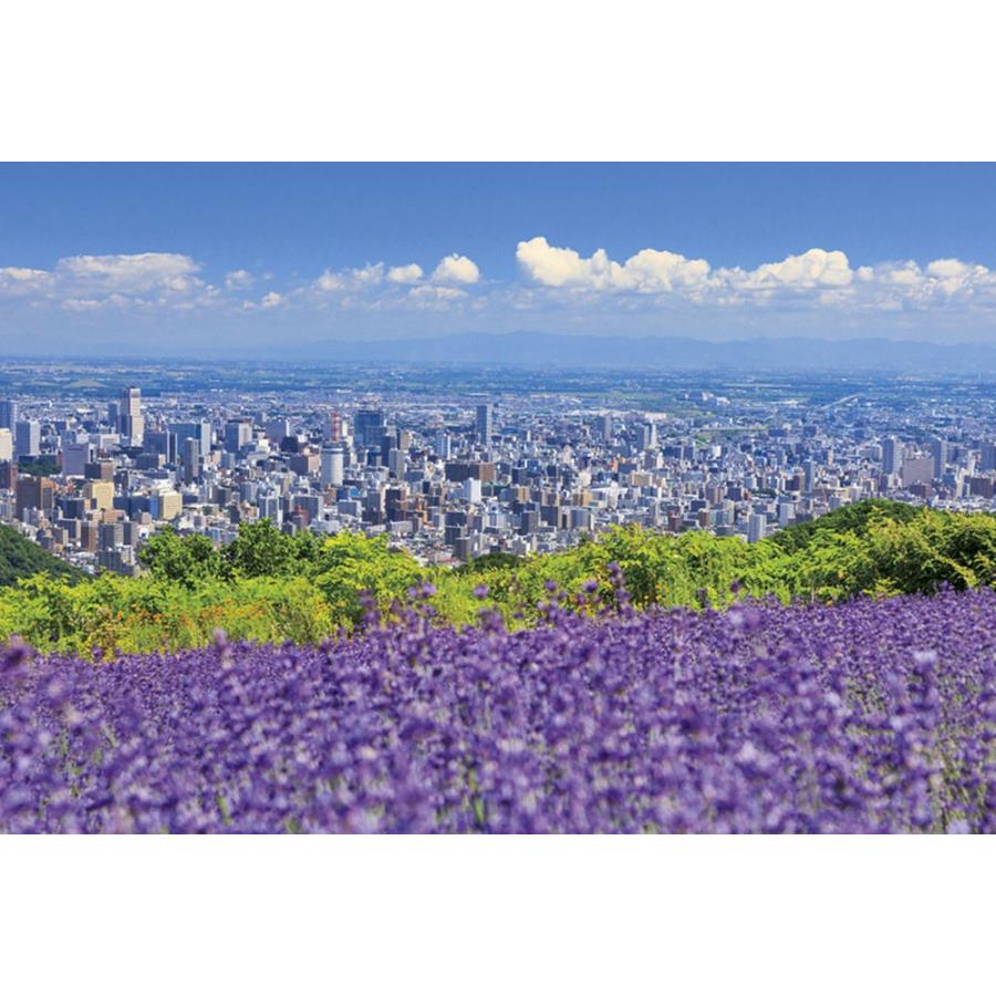 Pt 3 幌見峠のラベンダーと札幌市街 Pt 3 風景カレンダーの写真工房ストア 通販 Yahoo ショッピング