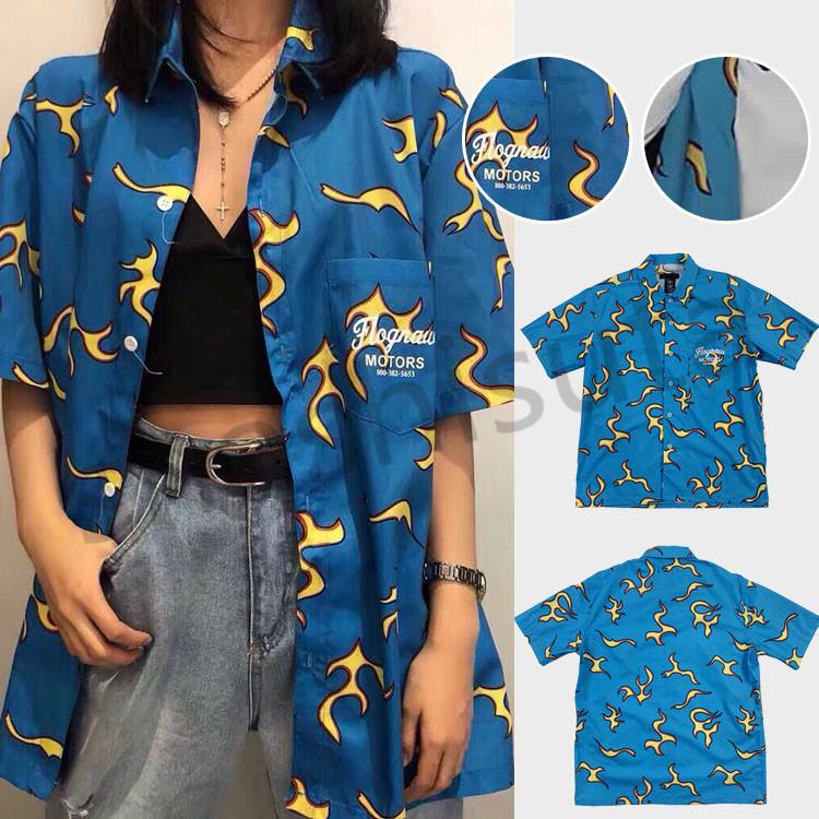 レビューを書いてプレセント送付 Golf Wang 半袖シャツ ブルー ファッション 夏 男女兼用 定番トップス ゴールデンウィーク Golf さしまん 通販 Yahoo ショッピング