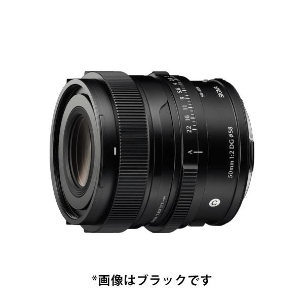 シグマ 50mm F2 DG DN ライカLマウント Contemporary シグマ 50mm F2 DG | ライカLマウント用 シルバー 【送料