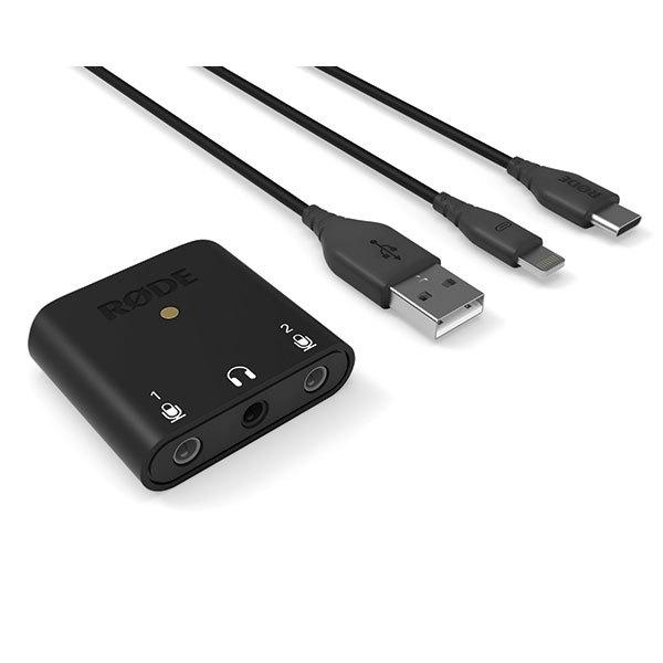 RODE AI-Micro AIマイクロ コンパクトオーディオインターフェース macOS/Windows10/iPhone/Android対応 【送料無料】の画像