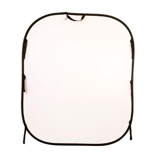 【メーカー直送品/代金引換・同梱不可】 Lastolite LL LB6701 折り畳み式プレーンリバーシブル背景（1.8×2.15m）：ブラック/ホワイト トレーン付 【送料無料】の画像