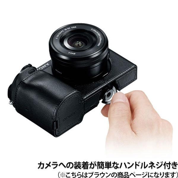 SONY（ソニー） LCS-EBE-T ボディケース ブラウン 【送料無料】 : 写真