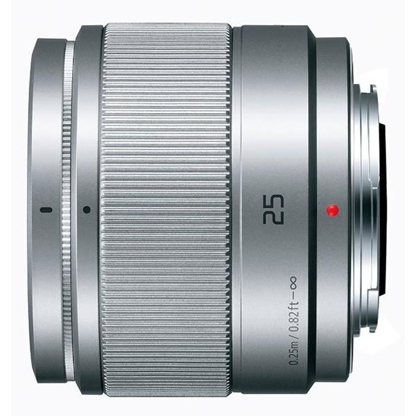 パナソニック H-H025S LUMIX G 25mm F1.7 ASPH. シルバー 【送料無料