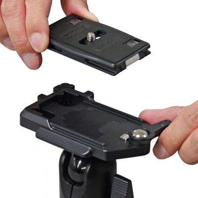 ベルボン QHD-53Q 自由雲台 クイックシュー・水準器付 【送料無料】の画像