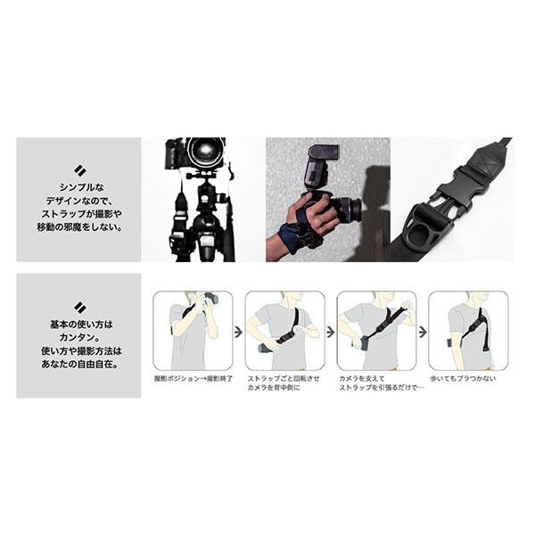 ダイアグナル ニンジャストラップ25mm ブルー 【メール便 送料無料