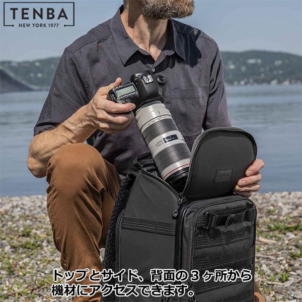 TENBA V637-756 アクシスV2 バックパック 24L ブラック 【送料無料