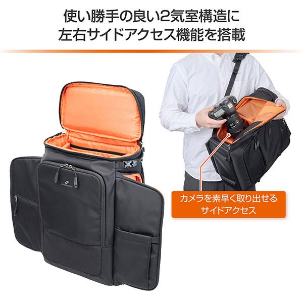 ハクバ SGWSB-BP18BK GW-STANDARD ブロス バックパック18 ブラック 【送料無料】【即納】の画像