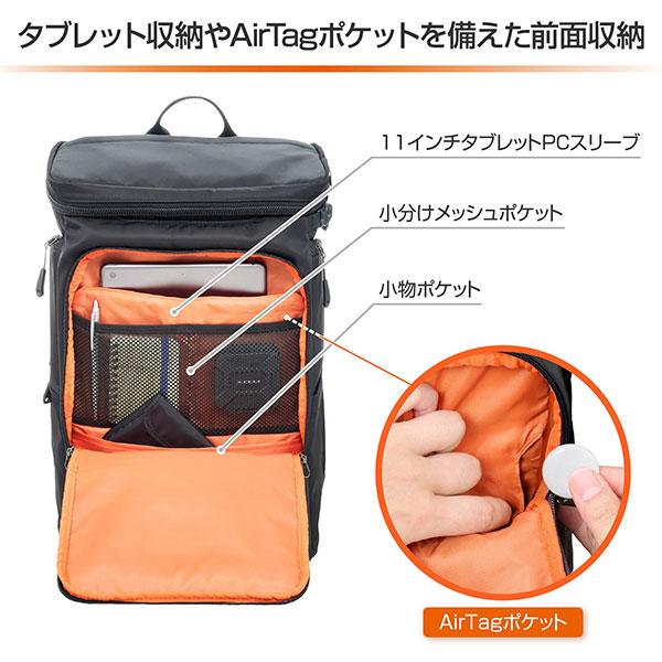 ハクバ SGWSB-BP18BK GW-STANDARD ブロス バックパック18 ブラック 【送料無料】【即納】の画像