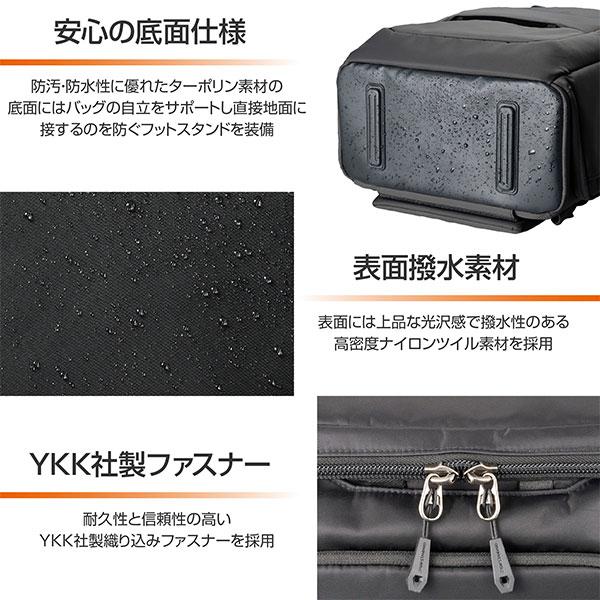 ハクバ SGWSB-BP18BK GW-STANDARD ブロス バックパック18 ブラック 【送料無料】【即納】の画像