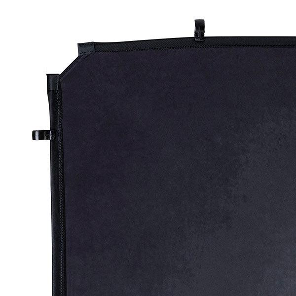 マンフロット LL LB7937 EzyFrame 背景用カバー 2x2.3m ピューター 【送料無料】 ※別売のフレームが必要ですの画像