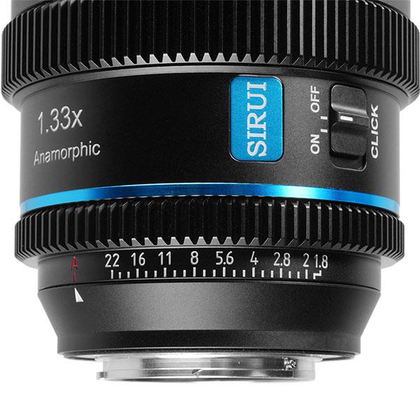 SIRUI 40AF133X-MB-JP 40mm T1.8 S35 オートフォーカスアナモル SIRUI 40AF133X-MB-JP 40mm T1.8 S35 オートフォーカスアナモル