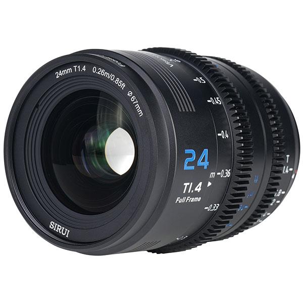 SIRUI VP-1-24B シネマレンズ T1.4 Full Frame 24mm E/ブラック SIRUI VP-1-24B シネマレンズ T1.4 Full Frame 24mm E/ブラック