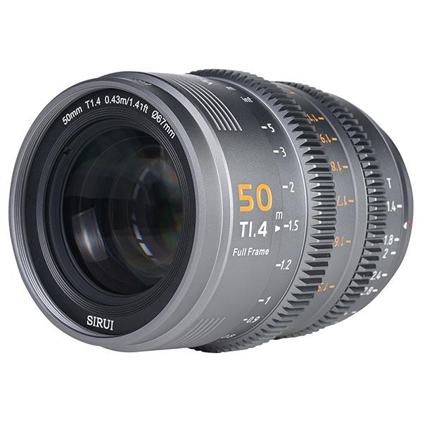 SIRUI SIRUI VP-1-50G シネマレンズ T1.4 Full Frame 50mm E/グレー(L