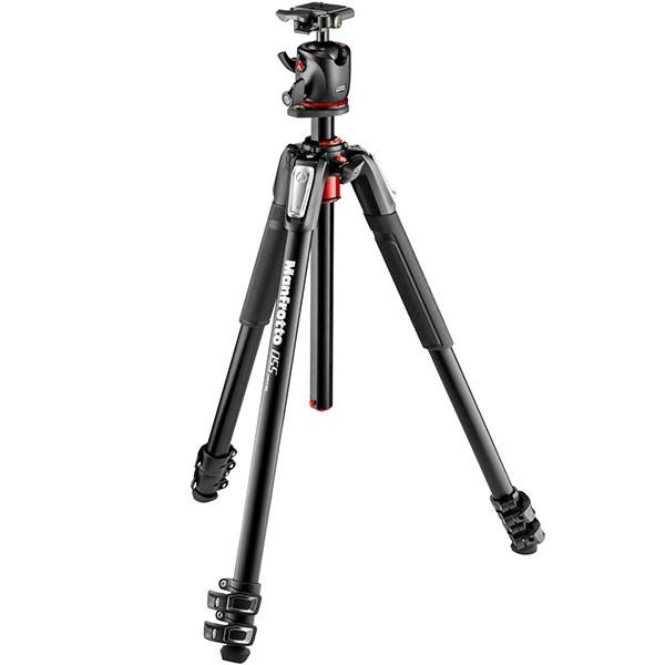 《2年延長保証付》 マンフロット MK055XPRO3-BHQ2 055プロアルミニウム三脚3段＋Q2付きボール雲台セット 【送料無料】 【即納】の画像