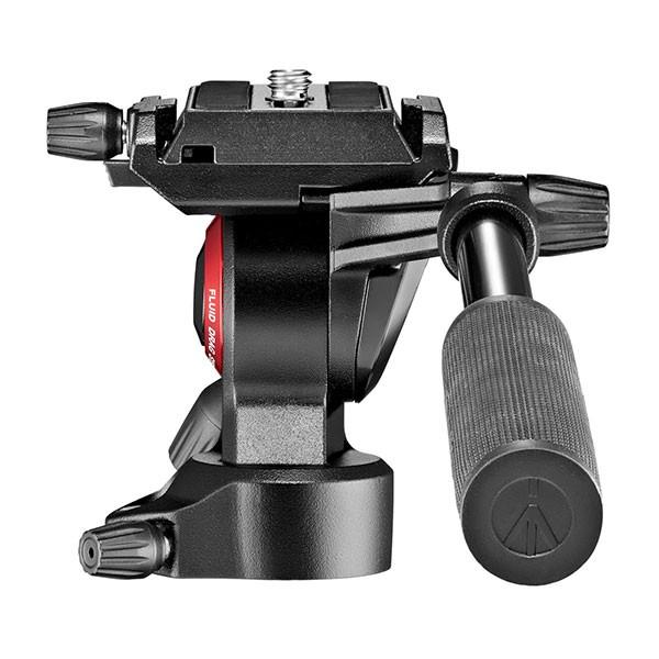 《2年延長保証付》 マンフロット MVH400AH 小型フルードビデオ雲台 40mm フラットベース 【送料無料】の画像