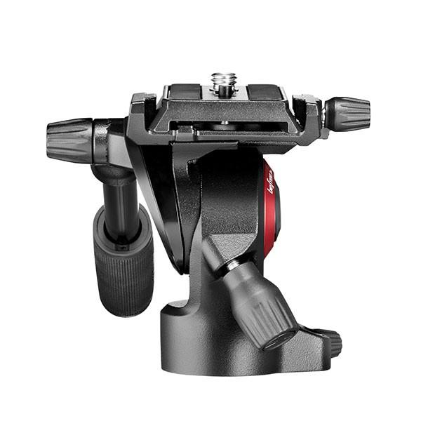 《2年延長保証付》 マンフロット MVH400AH 小型フルードビデオ雲台 40mm フラットベース 【送料無料】の画像