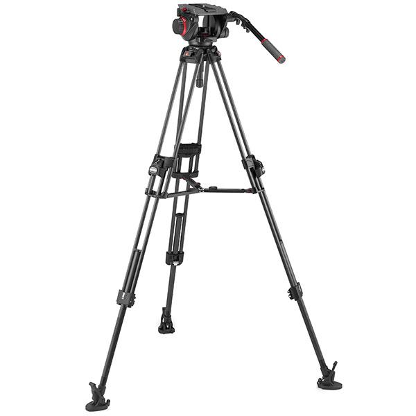 《2年延長保証付》 マンフロット MVK509TWINFC 509HDビデオ雲台+645FASTカーボン三脚 【送料無料】の画像