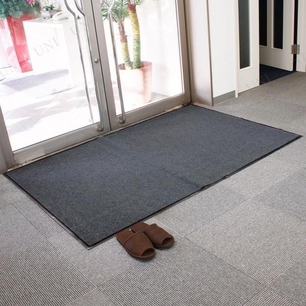 半額品 業務用 玄関マット 1 180cm グレー 長方形 屋内用 防滑 ラバー加工 Funderful 入口 エントランス 格安 Www World Of Heating De