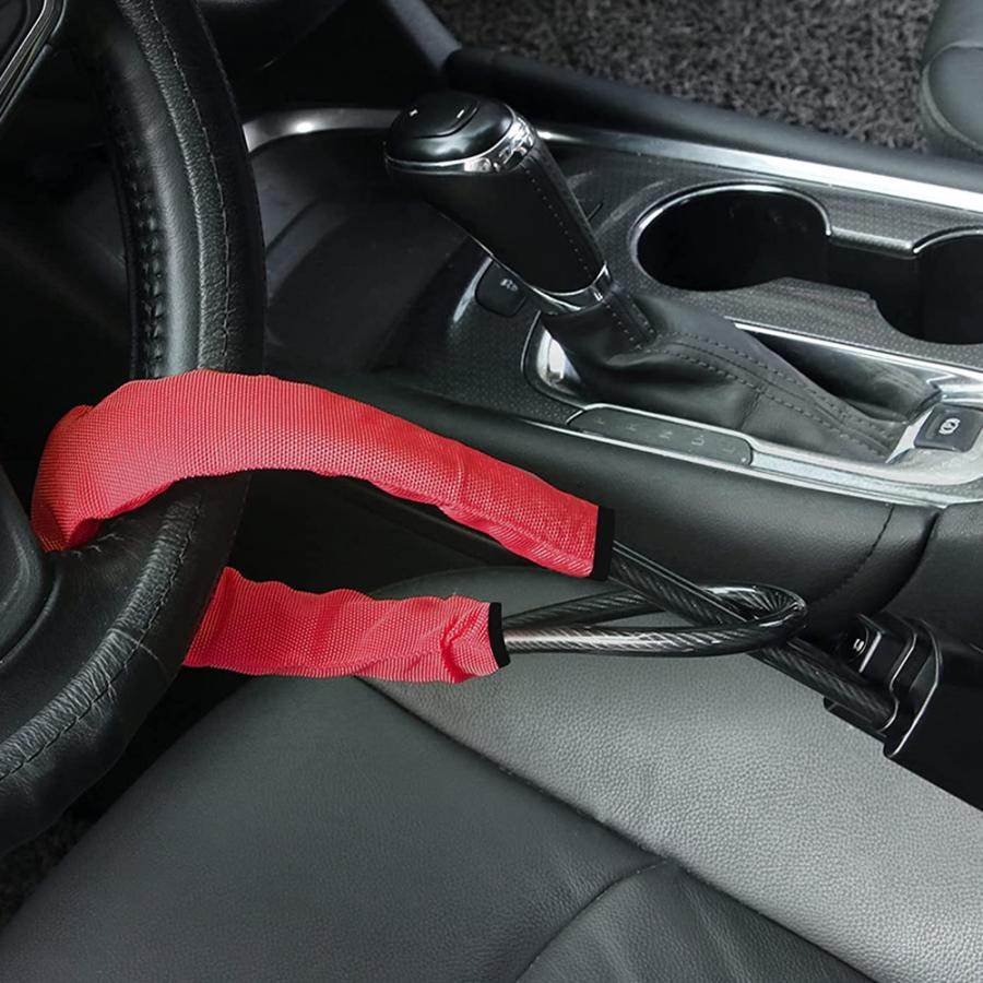 ハンドルロック シートベルトロック式 車 盗難防止 軽自動車 乗用車