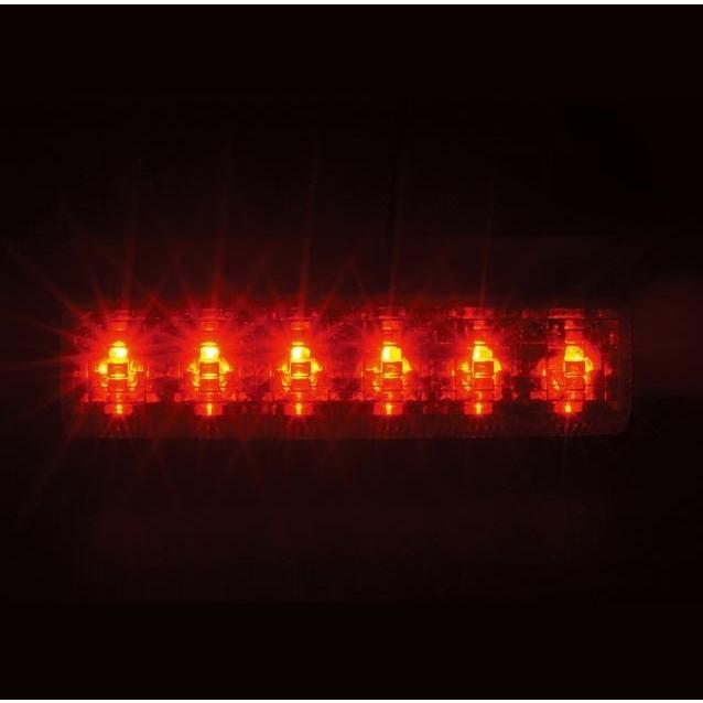 YAC（ヤック） 槌屋ヤック 流星Re6 LED車高灯 クリア/レッド CE243 車