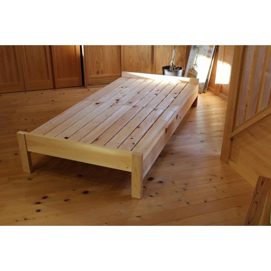 ベッド ベッドフレーム すのこベッド 木製 シングルベッド 組立簡単