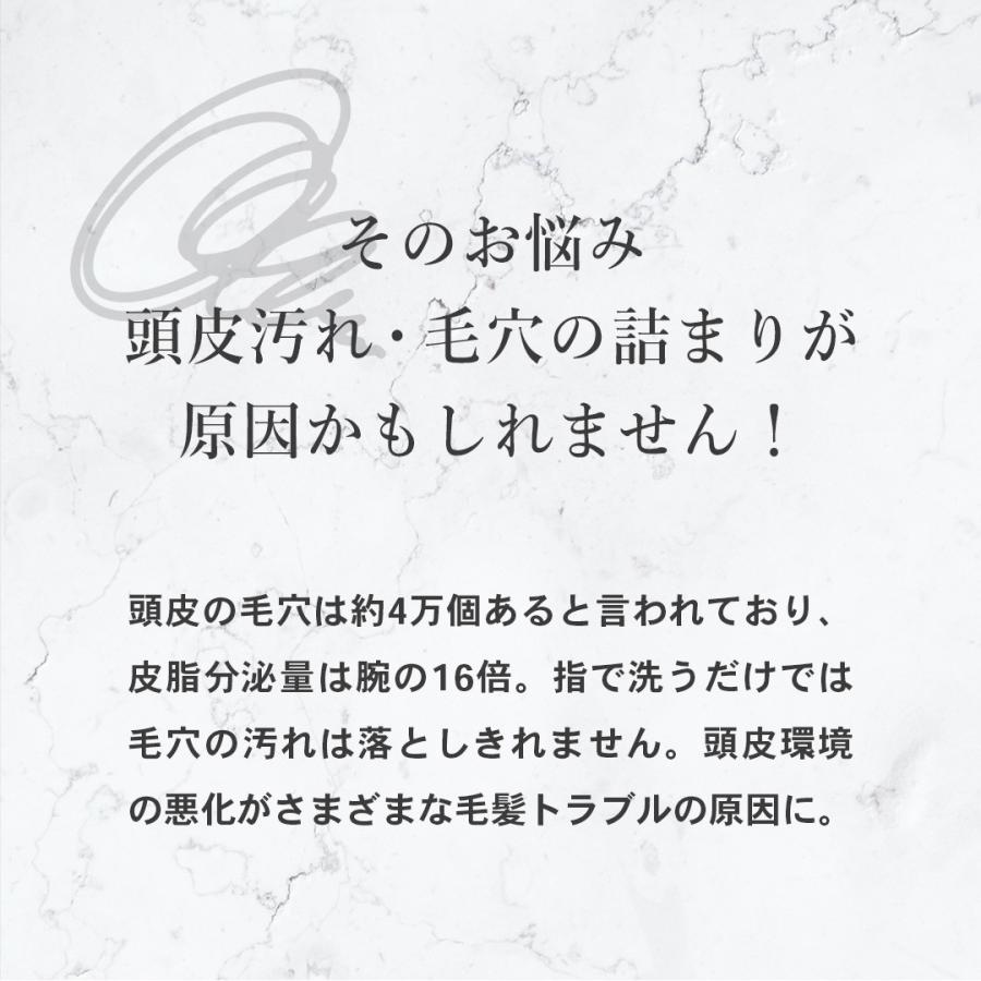 スカルプブラシ エスハートエス 公式 シャンプーブラシ ワールドプレミアムロング ヘアブラシ 絡まない くし 頭皮ケア ギフト | エス・ハート・エス | 09