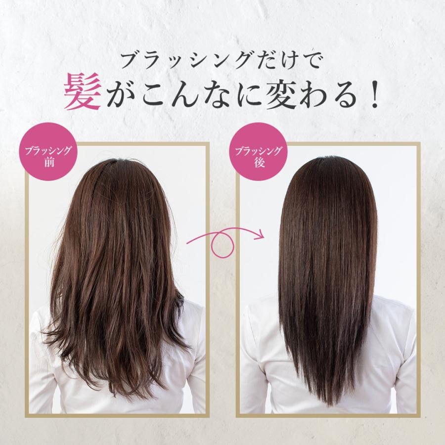 スカルプブラシ エスハートエス 公式 シャンプーブラシ ワールドプレミアムロング ヘアブラシ 絡まない くし 頭皮ケア ギフト | エス・ハート・エス | 10