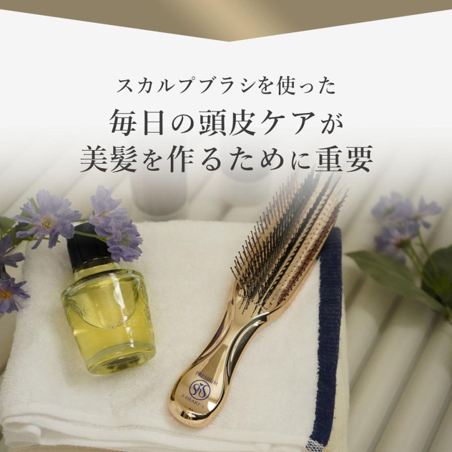 エス・ハート・エス 公式 ギフトセット シャンプーブラシ スカルプ
