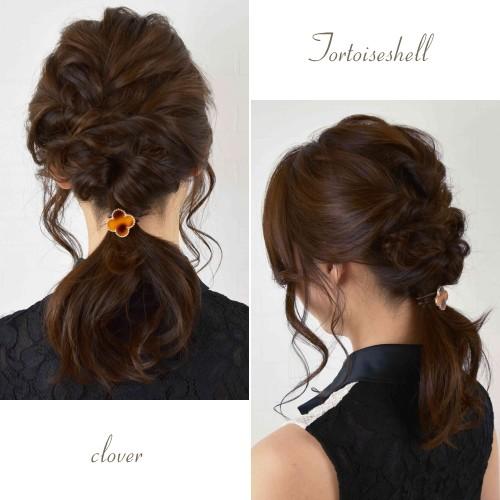 ヘアゴム 2個セット 子供 おしゃれ パーツ クローバー ヘアアクセ 髪飾り フラワー 上品 大人可愛い 今だけ価格 2つset お得にget ゆうパケット Set Y Shearybijou 通販 Yahoo ショッピング