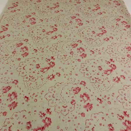 YUWA 生地 CABBAGES&ROSES コットンリネン 10cm単位 5点 日本製 服地